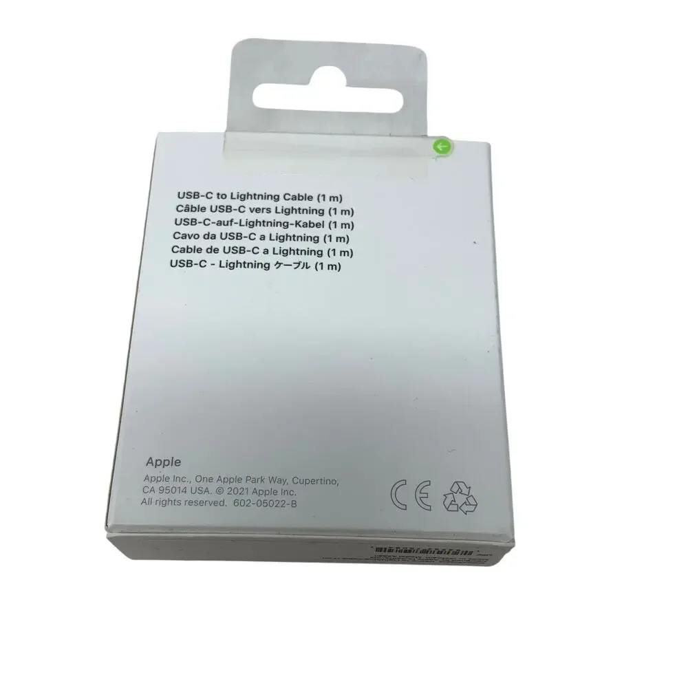 Apple USB-C to Lightning Cable 1M White OEM Genuine MM0A3AM/A New Sealed